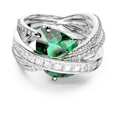 ANELLO HYPERBOLA QUATTRO FASCE VERDE MIS.58 DONNA SWAROVSKI 5666959 Swarovski