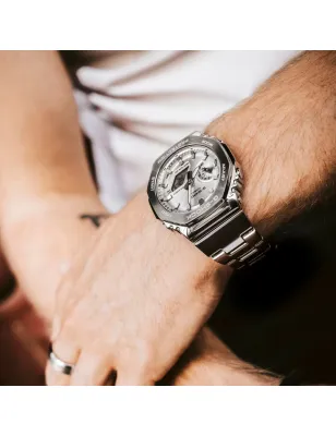 OROLOGIO ANALOGICO DIGITALE IN ACCIAIO UOMO CASIO G-SHOCK GM-2110D-7AER Casio