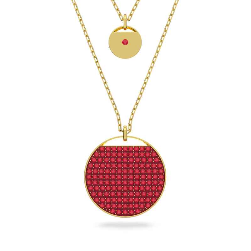 COLLANA PENDENTE ROSSO DONNA SWAROVSKI GINGER