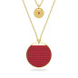 COLLANA PENDENTE ROSSO DONNA SWAROVSKI GINGER