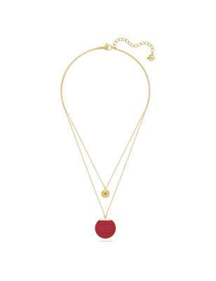 COLLANA PENDENTE ROSSO DONNA SWAROVSKI GINGER 5642940 Swarovski