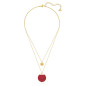 COLLANA PENDENTE ROSSO DONNA SWAROVSKI GINGER