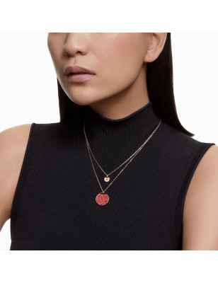 COLLANA PENDENTE ROSSO DONNA SWAROVSKI GINGER 5642940 Swarovski