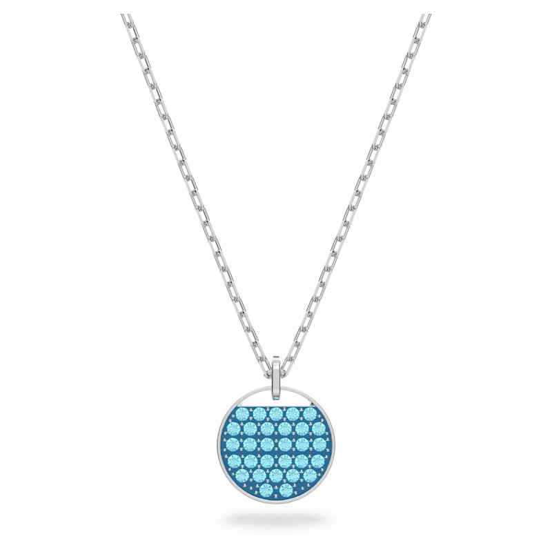 COLLANA PENDENTE BLU DONNA SWAROVSKI GINGER