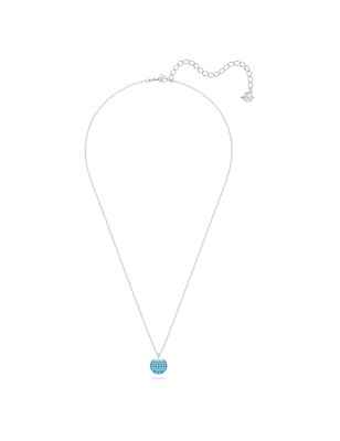 COLLANA PENDENTE BLU DONNA SWAROVSKI GINGER 5642957 Swarovski