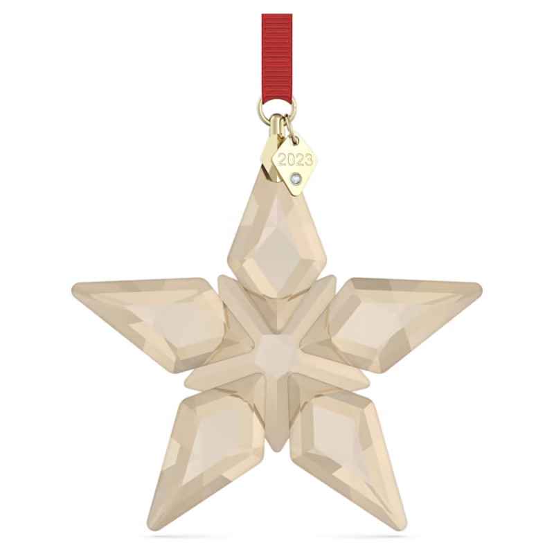 DECORAZIONE 2023 STELLA NATALE ORO SWAROVSKI DECORAZIONE 2023 STELLA NATALE ORO SWAROVSKI