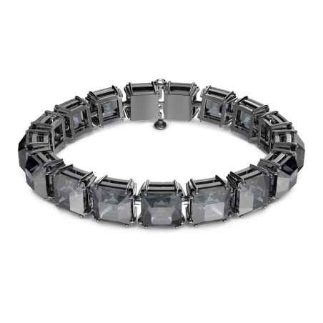 BRACCIALE SQUADRATO GRIGIO SWAROVSKI MILLENIA 5612682 Swarovski