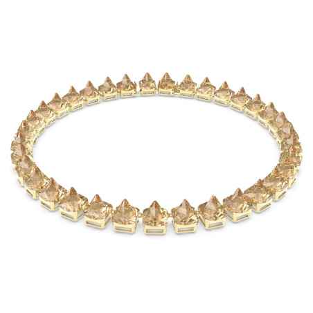 COLLANA GIALLO DORATO DONNA SWAROVSKI ORTYX 5613679 Swarovski