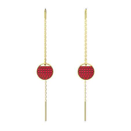 ORECCHINI ROSSI DONNA SWAROVSKI GINGER