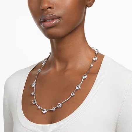 COLLANA LUNGA RODIO DONNA SWAROVSKI CONSTELLA 5638696 Swarovski