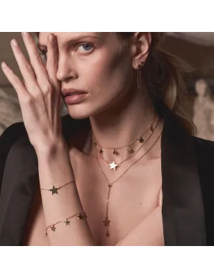 COLLANA ARCHIVIO DUE STELLE PENDENTI DONNA MAMAN ET SOPHIE 