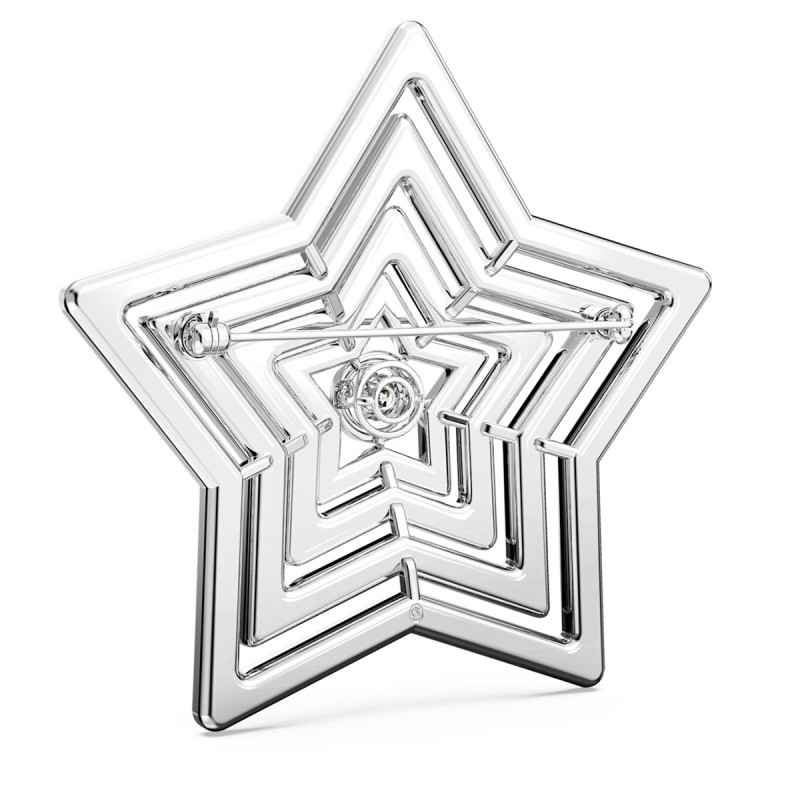 Broche Magnétique étoile Avec Strass - Pour Vêtements, écharpes, Ponchos - Fixation Puissante, Design Chic - Accessoire Femme (2,7 Cm)