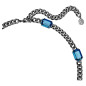 COLLANA TAGLIO OTTAGONALE BLU UOMO SWAROVSKI COLLANA TAGLIO OTTAGONALE BLU UOMO SWAROVSKI