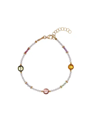 BRACCIALE CARDINAL CON ZIRCONI E TORMALINE DONNA ALISIA 