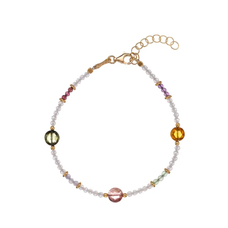 BRACCIALE CARDINAL CON ZIRCONI E TORMALINE DONNA ALISIA 