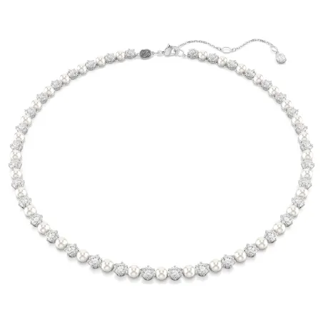 COLLANA TENNIS MATRIX CRYSTAL PEARL RODIO DONNA SWAROVSKI  5689623 Swarovski