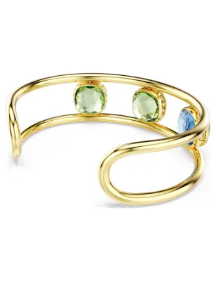 BRACCIALE RIGIDO CHROMA VERDE MIS.M DONNA SWAROVSKI  5705836 Swarovski