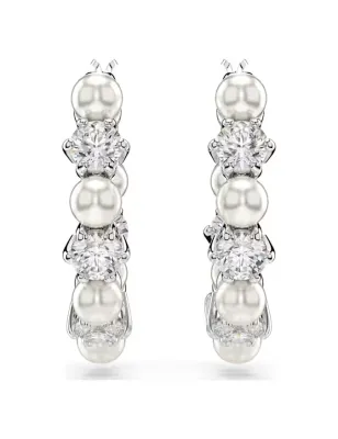 ORECCHINI PENDENTI MATRIX CRYSTAL PEARL DONNA SWAROVSKI 
