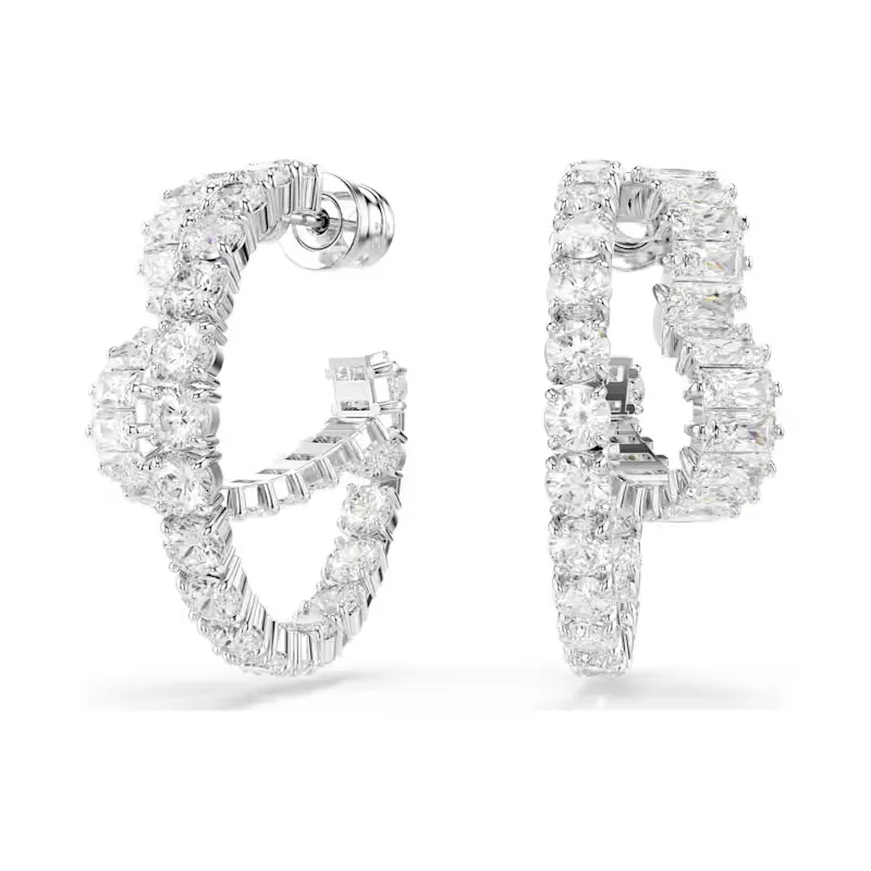 ORECCHINI MATRIX CUORE BIANCHI DONNA SWAROVSKI ORECCHINI MATRIX CUORE BIANCHI DONNA SWAROVSKI