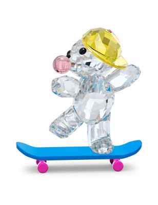 DECORAZIONE ORSETTO KRIS SKATERBOARD DONNA SWAROVSKI  5619208 Swarovski