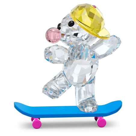 DECORAZIONE ORSETTO KRIS SKATERBOARD DONNA SWAROVSKI  5619208 Swarovski
