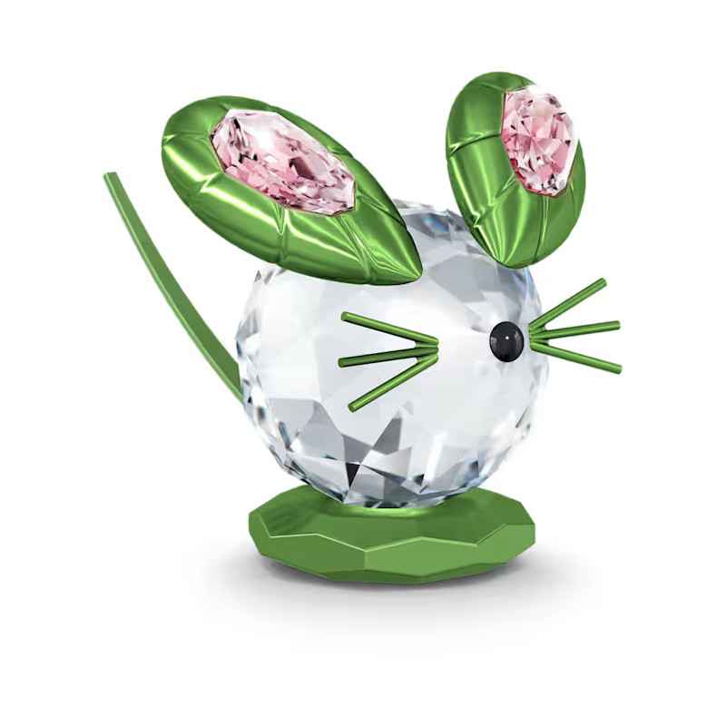 DECORAZIONE MOUSE DULCIS VERDE GRANDE SWAROVSKI