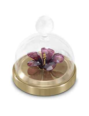 DECORAZIONE CAMPANA VETRO IBISCO SWAROVSKI GARDEN TALES 5619224 Swarovski