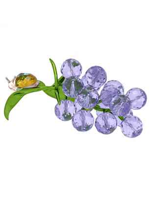 DECORAZIONE IDYLLIA CHIOCCIOLA E MIRTILLI SWAROVSKI  5667549 Swarovski