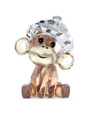 DECORAZIONE BABY ANIMALS CHEEKY LA SCIMMIA SWAROVSKI 5619227 Swarovski