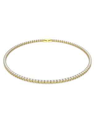 COLLANA TENNIS DELUXE TAGLIO TONDO ORO SWAROVSKI 5511545 SWAROVSKI