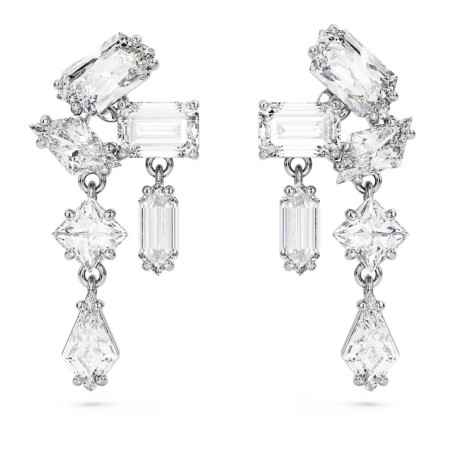 ORECCHINI PENDENTI MESMERA BIANCHI DONNA SWAROVSKI 5665825 Swarovski
