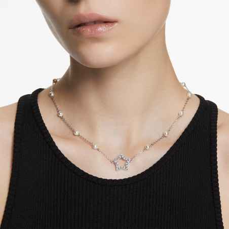Collana stella bianca Donna Swarovski 5645379 Swarovski