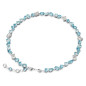 COLLANA GEMA BLU TAGLIO MISTO DONNA SWAROVSKI COLLANA GEMA BLU TAGLIO MISTO DONNA SWAROVSKI