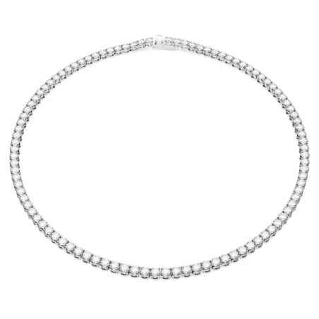 COLLANA MATRIX TENNIS TAGLIO TONDO BIANCA SWAROVSKI 5681801 Swarovski