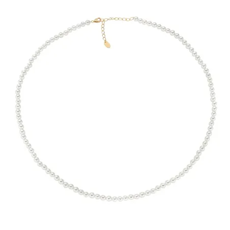 COLLANA CON PERLE DI CRISTALLO DA 6MM DONNA AMEN  CLPE60SWGB40 Amen