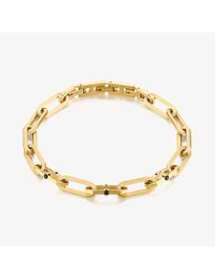 BRACCIALE CALIBURN FINITURA PVD COLOR ORO UOMO BROSWAY  BBU13 Brosway