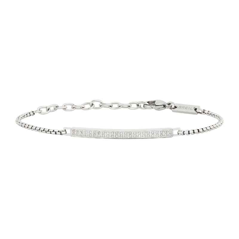 BRACCIALE IN ACCIAIO E CUBIC ZIRCONIA UOMO BREIL 