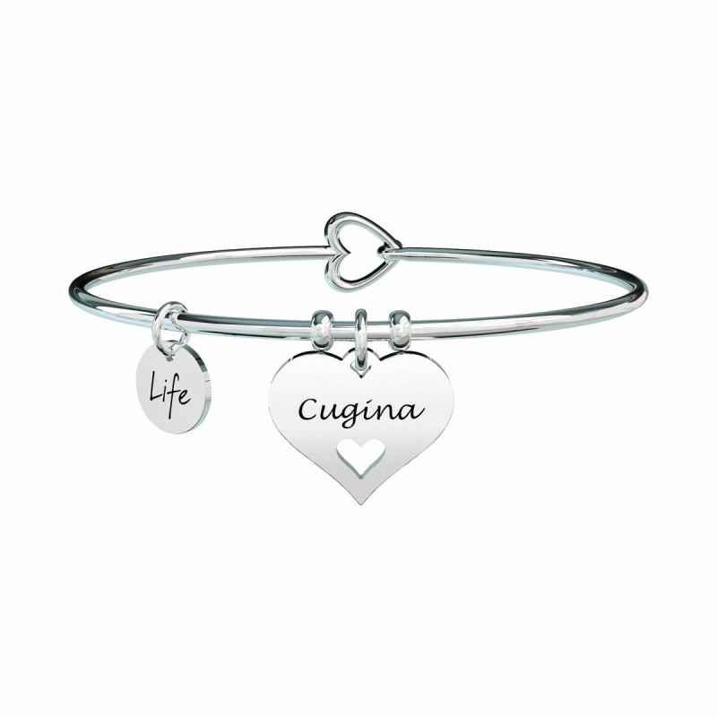 BRACCIALE CUORE CUGINA DONNA KIDULT FAMILY BRACCIALE CUORE CUGINA DONNA KIDULT FAMILY
