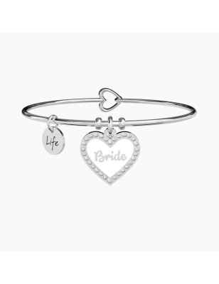 BRACCIALE CON CIONDOLO BRIDE LA SPOSA DONNA KIDULT  - category_name - XDMG De Marchi Gianotti