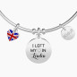 BRACCIALE I LEFT MY HEART IN LONDON DONNA KIDULT BRACCIALE I LEFT MY HEART IN LONDON DONNA KIDULT