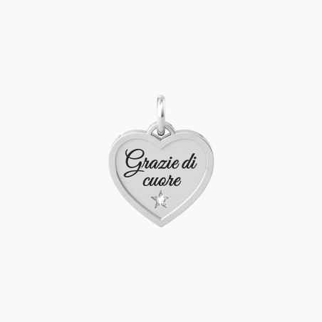 CIONDOLO CUORE GRAZIE DONNA KIDULT  - category_name - XDMG De Marchi Gianotti
