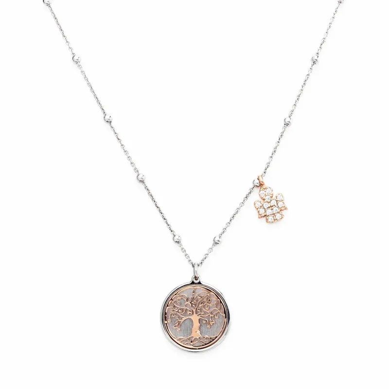 COLLANA ALBERO DELLA VITA CHARM Donna AMEN 