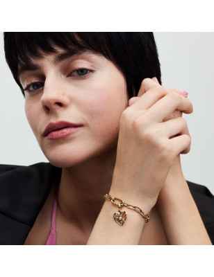 CHARM MEDALLION HEART & RAYS DONNA PANDORA ME 762691C01 Pandora