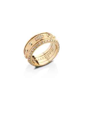Anello rosario in argento rosé Donna Mediterraneo 