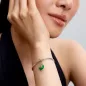 Charm Pendente Serpente Vetro di Murano verde Donna Pandora 