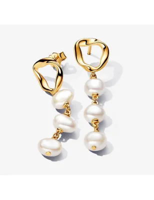 Orecchini pendenti Linea Sinuosa Donna Pandora 