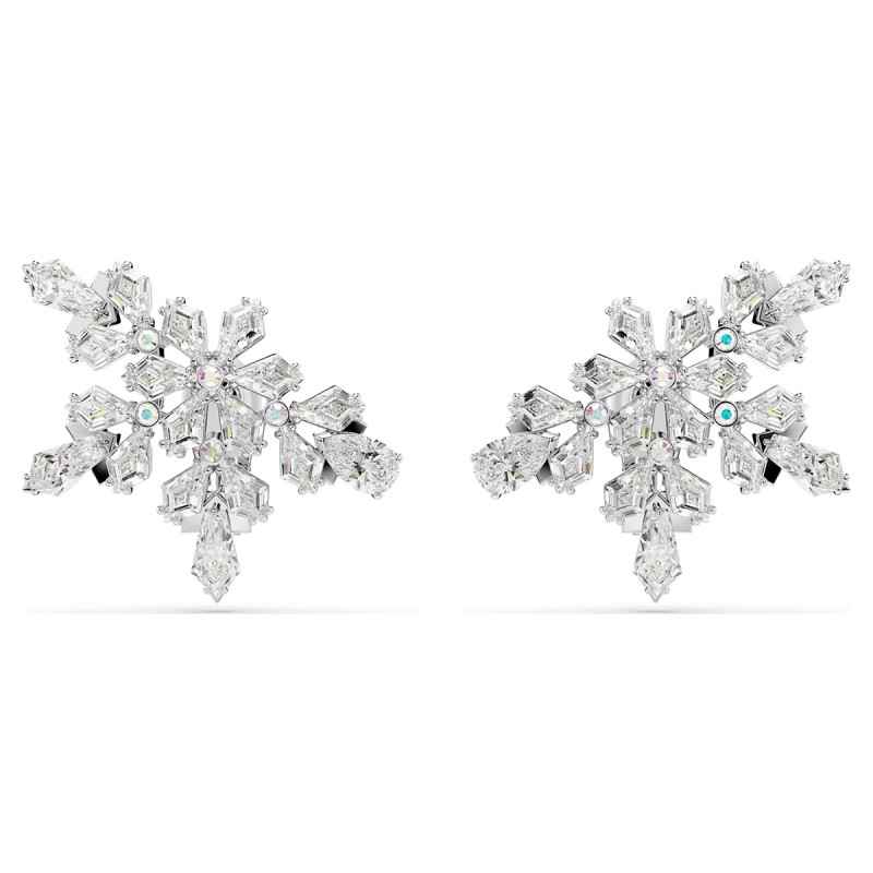 ORECCHINI A CLIP IDYLLIA MEZZO FIOCCO DI NEVE DONNA SWAROVSKI ORECCHINI A CLIP IDYLLIA MEZZO FIOCCO DI NEVE DONNA SWAROVSKI