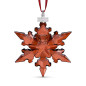 DECORAZIONE 2020 FIOCCO NEVE ROSSO SWAROVSKI DECORAZIONE 2020 FIOCCO NEVE ROSSO SWAROVSKI