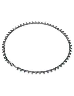 COLLANA MATRIX TAGLIO TRIANGOLO GRIGIA SWAROVSKI 5672276 Swarovski