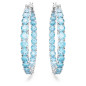 ORECCHINI A CERCHIO MATRIX BLU DONNA SWAROVSKI 